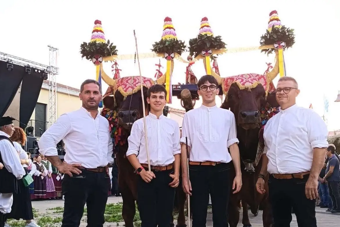 Samuele, Nicola, Franceso e Igor Piddiu