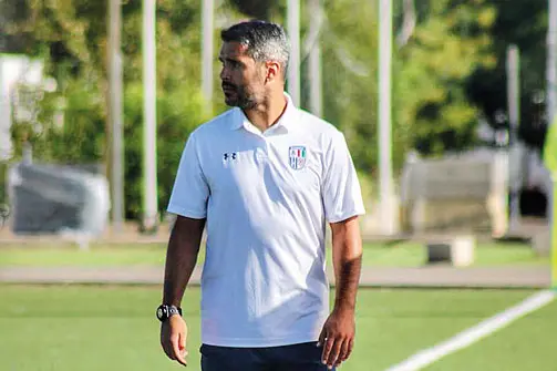 Marcello Angheleddu, 41 anni, ha guidato il Monastir alla finale dei playoff per la serie D