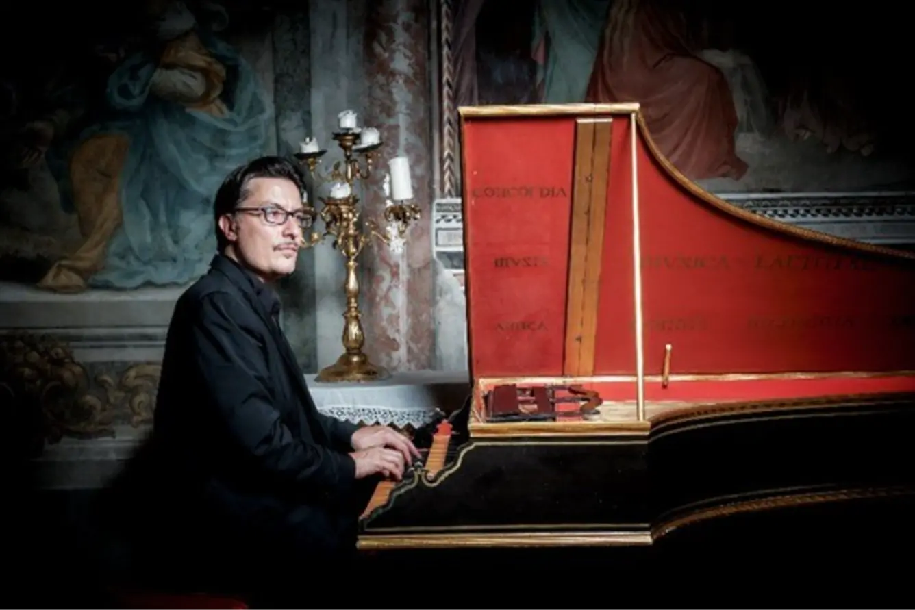 Giacomo Benedetti al clavicembalo