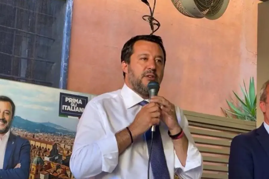 Matteo Salvini (foto Ansa)