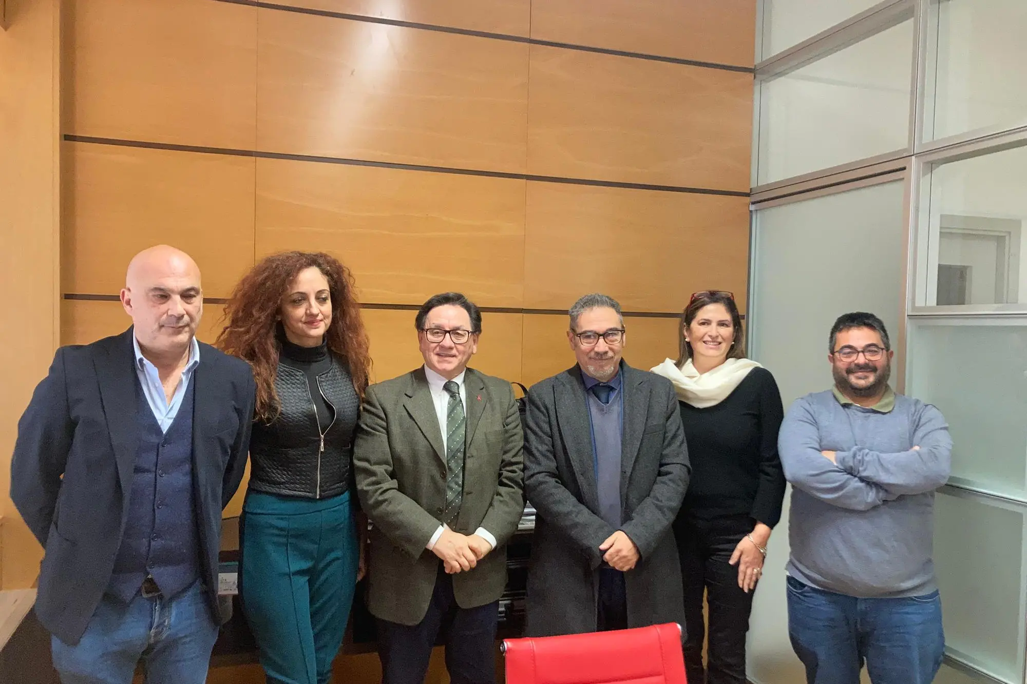 Il gruppo Unione Civica (foto Pala)