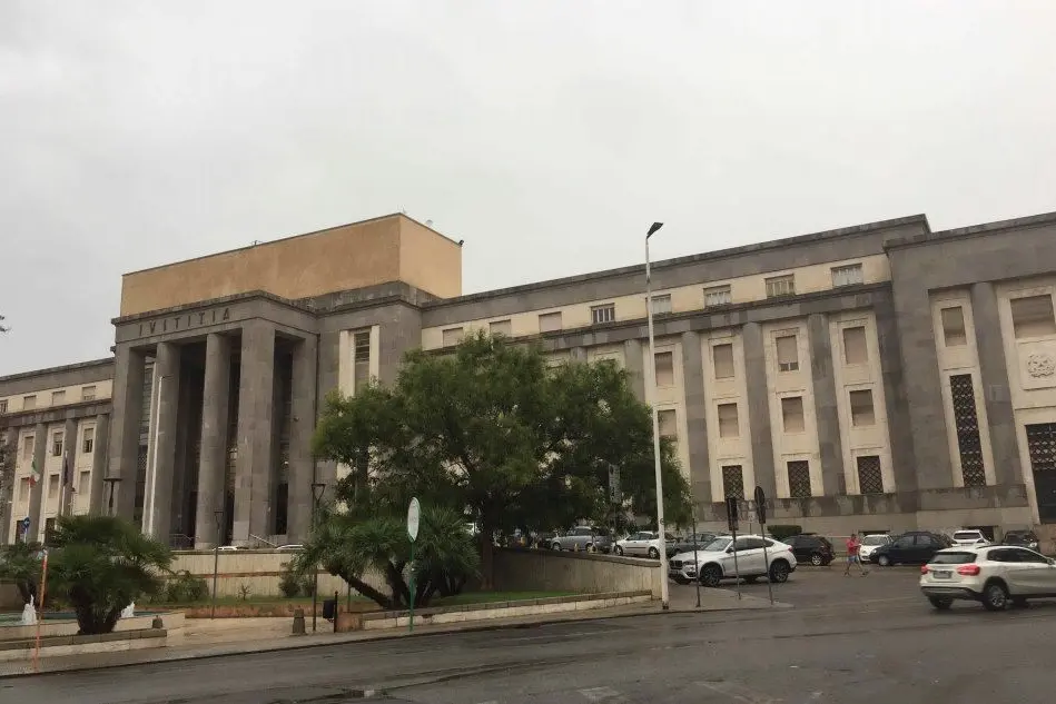 Il tribunale di Cagliari (Archivio L'Unione Sarda)