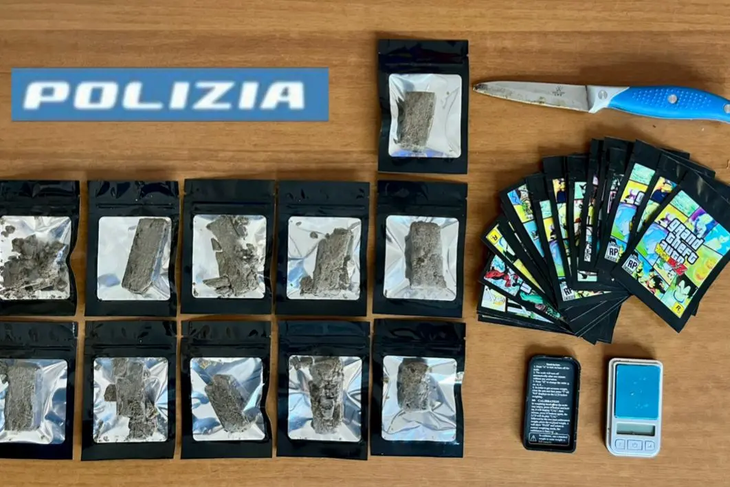 La droga sequestrata