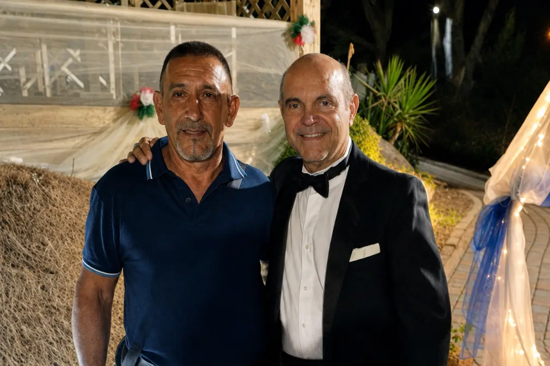 Sferra con il vicesindaco Agus