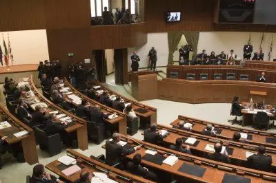 L'Aula del Consiglio regionale