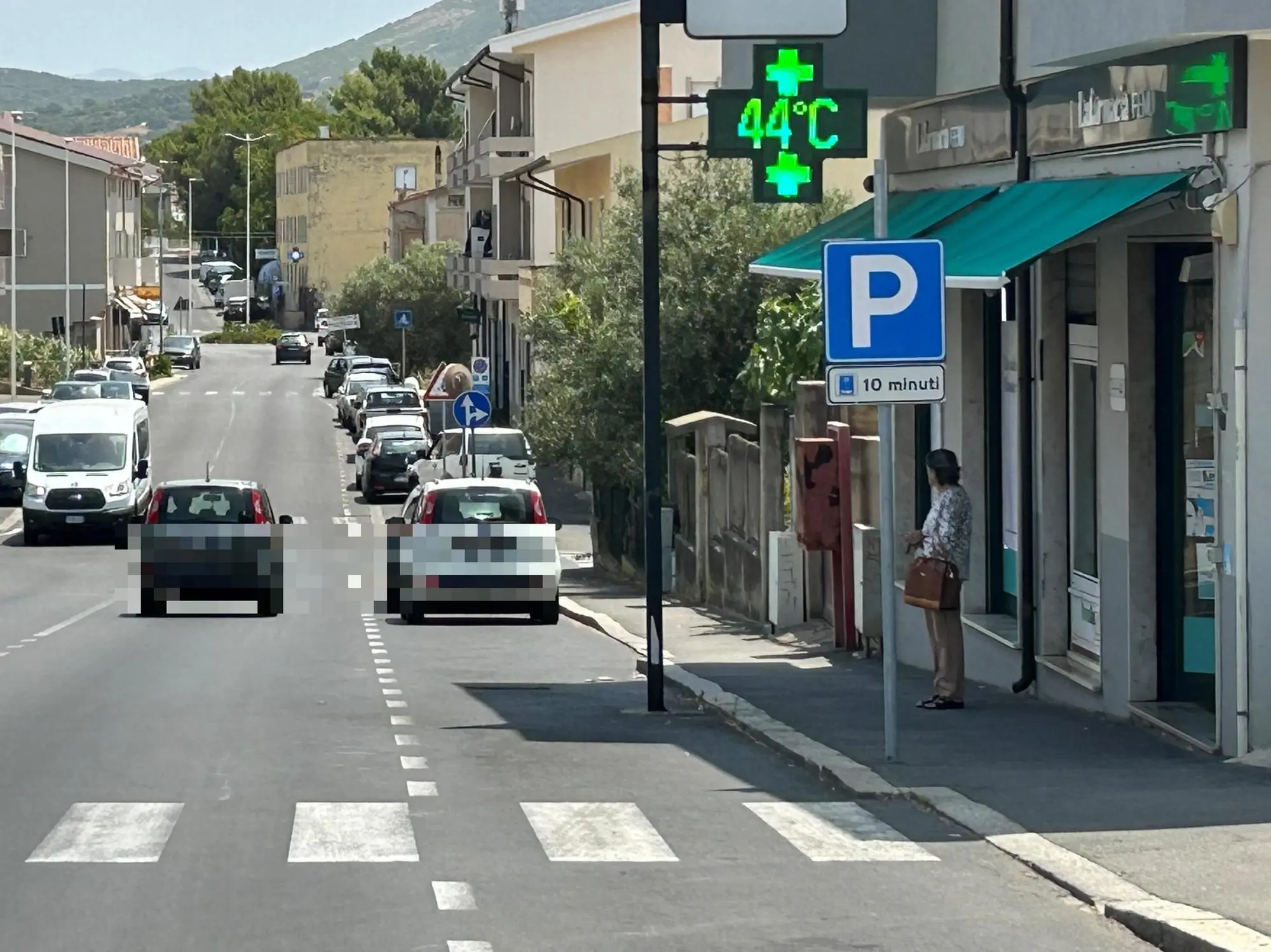 Сардиния: Четыре дня ада: ожидается, что температура достигнет 44°C. Cagliari, 44° gradi (Foto Ansa-Murru)