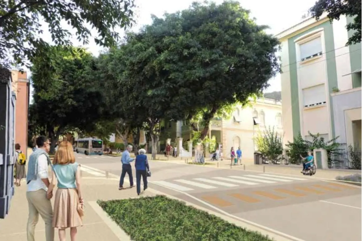 Il progetto per viale Merello