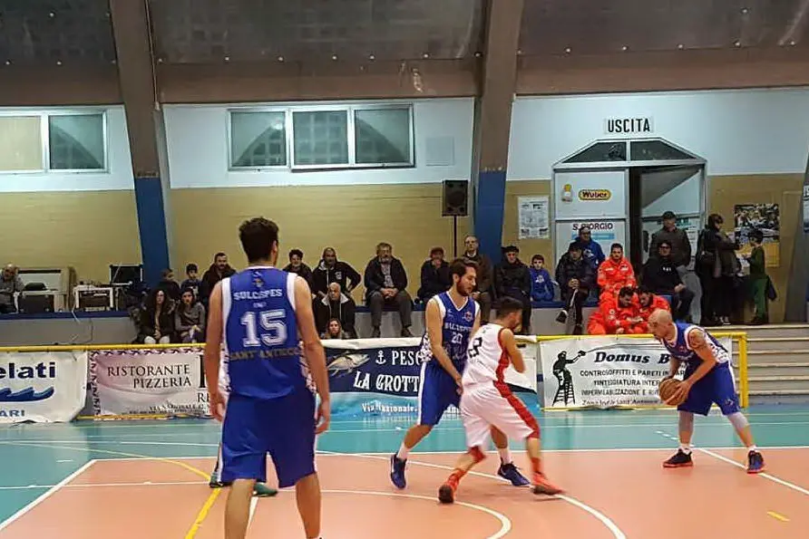 Una fase di Sulcis Spes-Nuoro