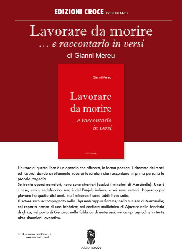 “Lavorare da morire”, la voce delle vittime nel libro scritto da un ex operaio