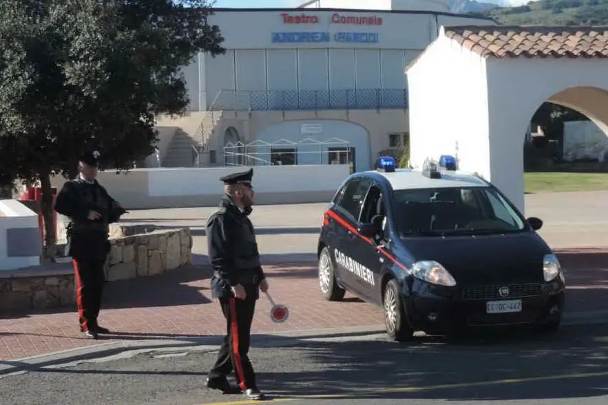 I carabinieri di Budoni (foto L'Unione Sarda - Serreli)