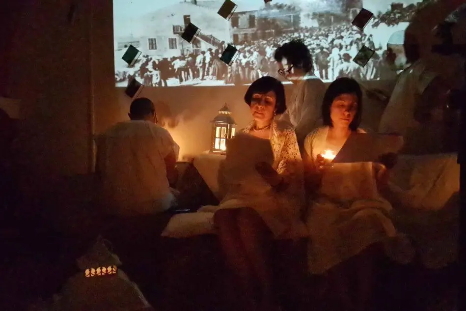 Un'edizione di "Letti di notte" a Tuili (foto L'Unione Sarda - Pintori)