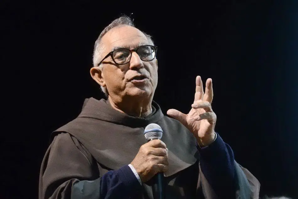 Padre Salvatore Morittu (Archivio L'Unione Sarda)