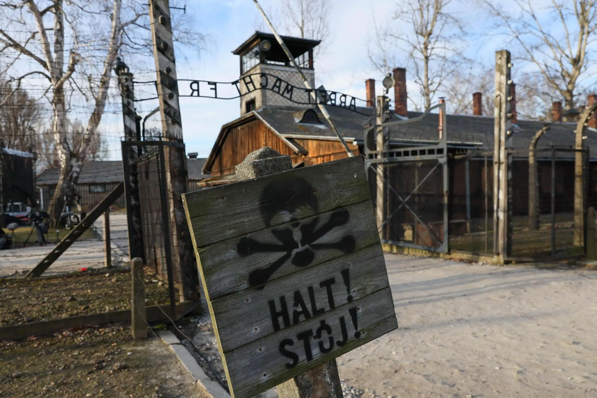 Auschwitz (Ansa - EPA/LESZEK SZYMANSKI)