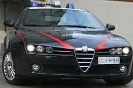 Un'auto dei carabinieri
