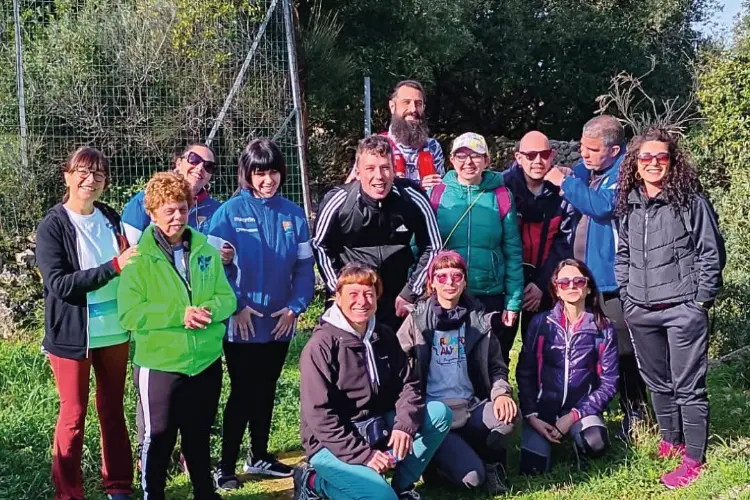 La delegazione del progetto Filippide (foto concessa)