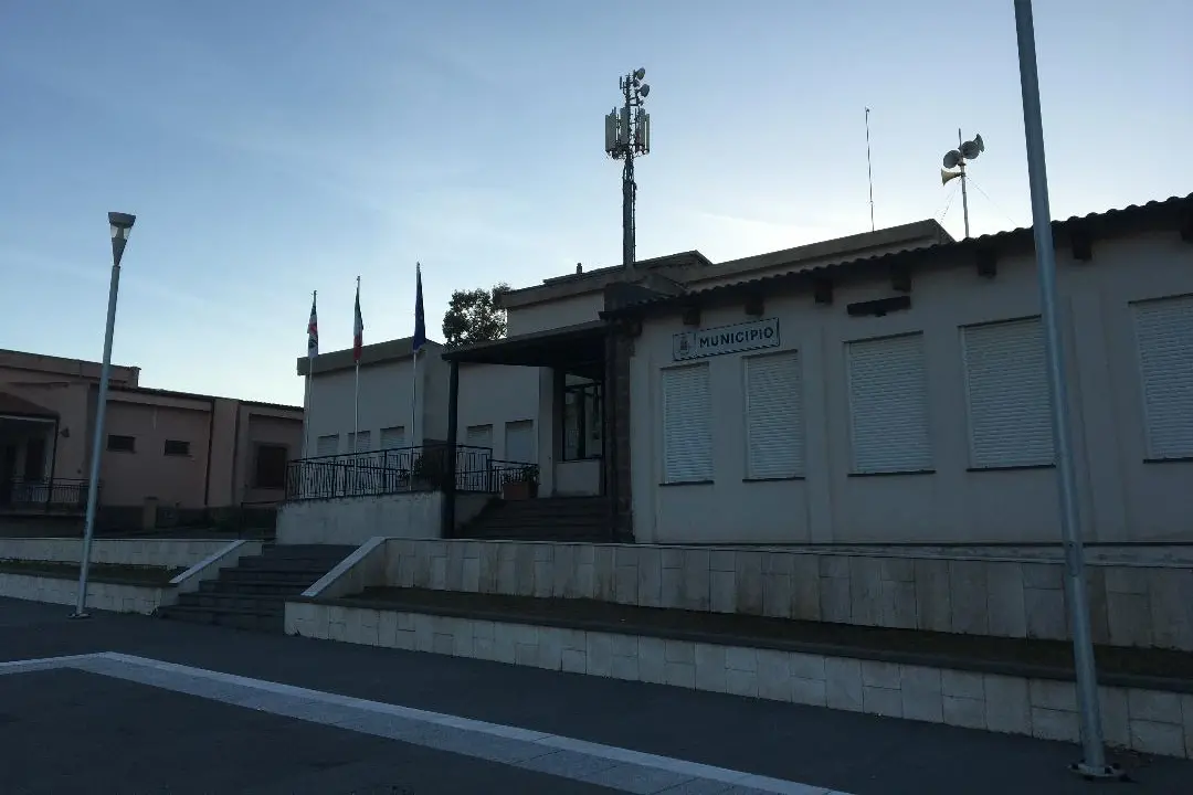 Il municipio di Ardauli (Foto A. Orbana)