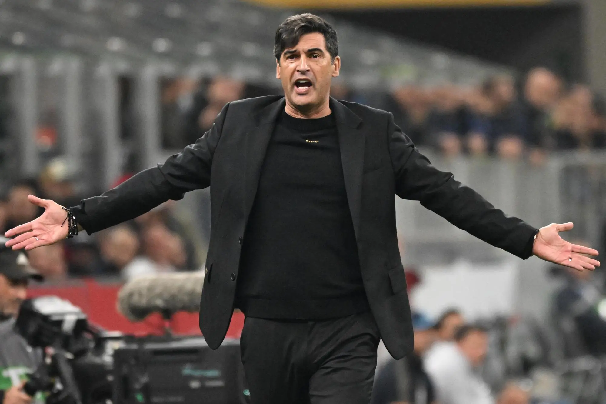 Paulo Fonseca, allenatore del Milan (foto Ansa)