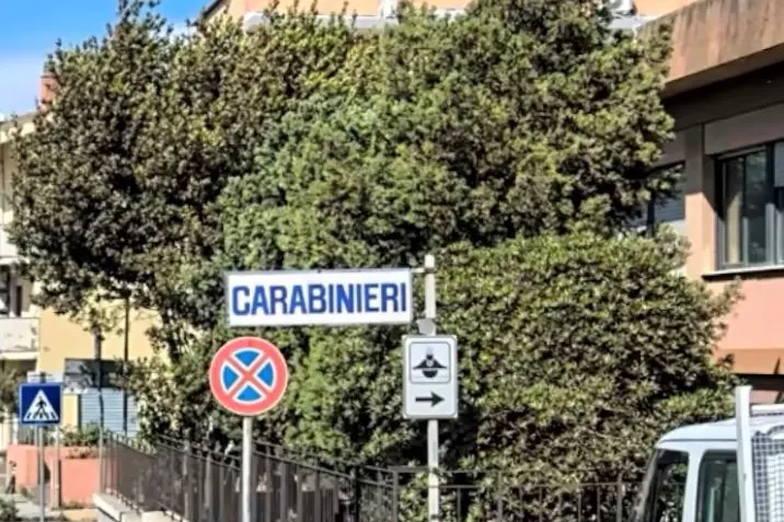 Stazione carabinieri di Porto Torres (foto M.Pala)