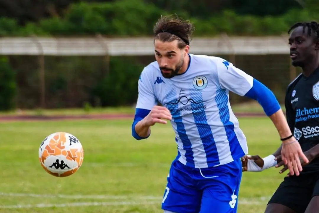 L’autore del gol vittoria dell’andata Nico Carlander (foto Gabriele Demuro)