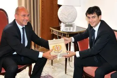 Massimo Zedda e Ugo Cappellacci