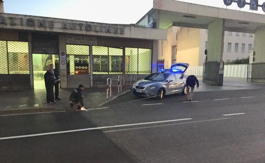 I rilievi della polizia