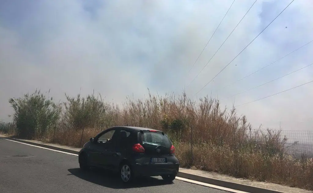 L'incendio