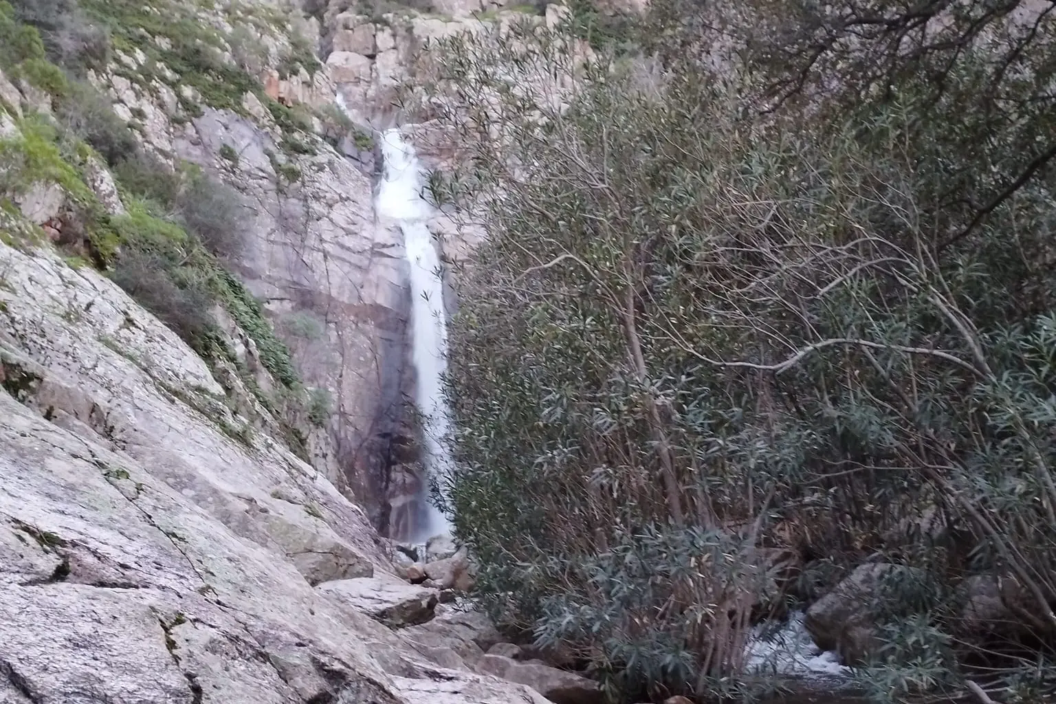 La cascata (foto Meloni)