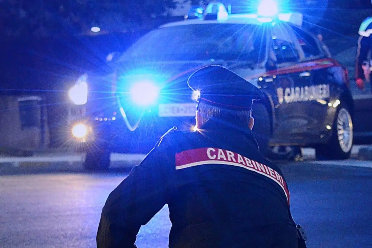 Rilievi dei carabinieri