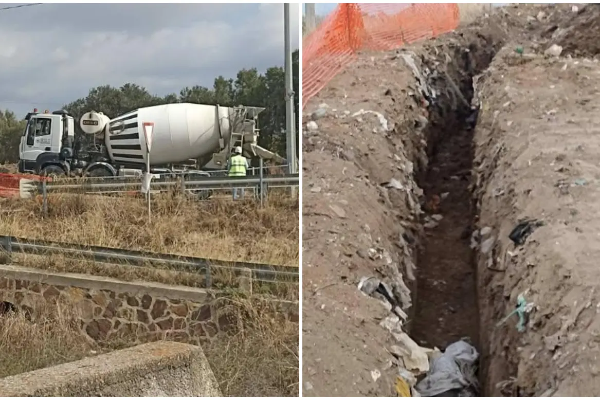 Gli interventi contestati dai comitati a Selargius in un'area dove un tempo c'era una discarica