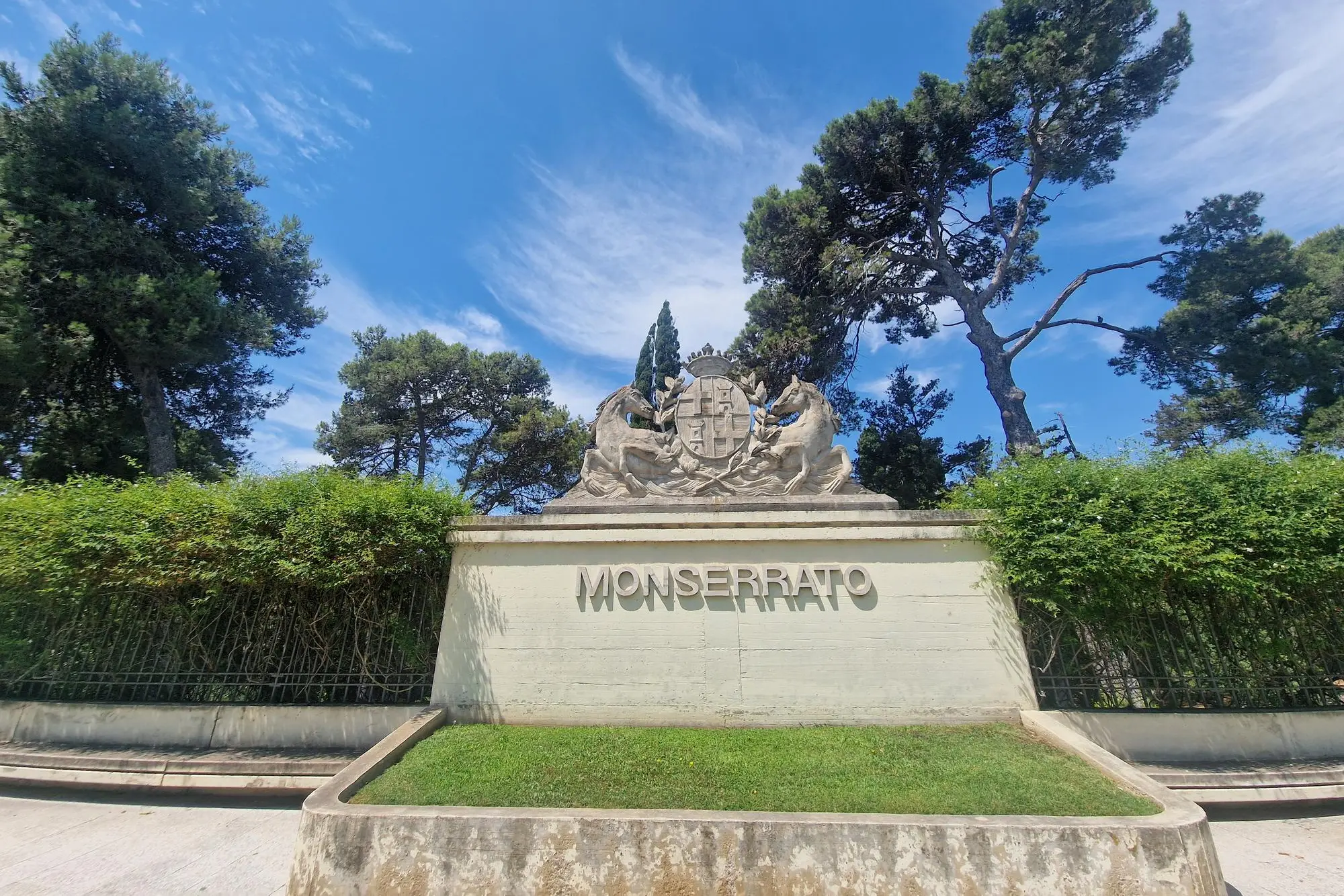 Sassari, il parco di Monserrato