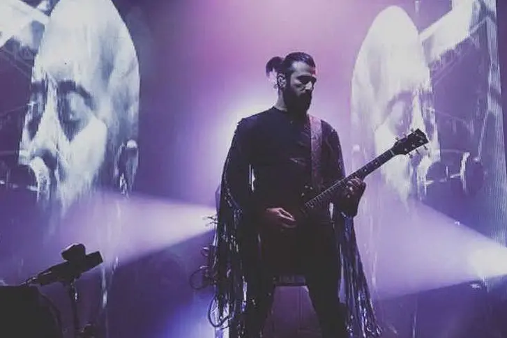 Il chitarrista Emanuele Spedicato (foto da Instagram)
