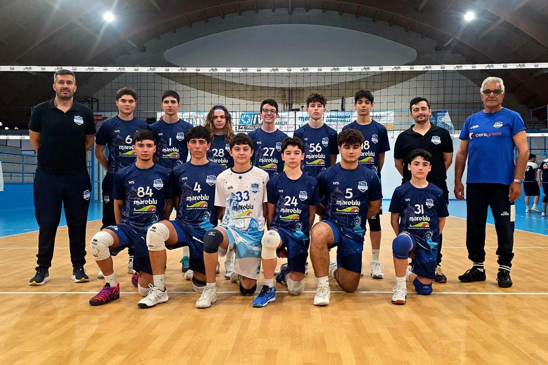 La formazione dell’Ariete Under 17 (foto concessa)