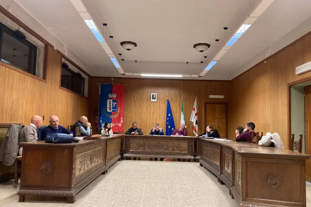 Ghilarza, Consiglio di fine anno (foto Orbana)