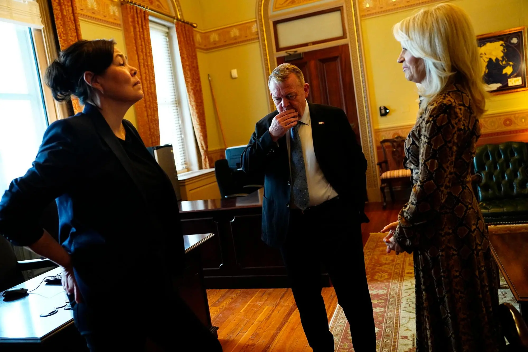 L'incontro alla Casa Bianca (Ansa)