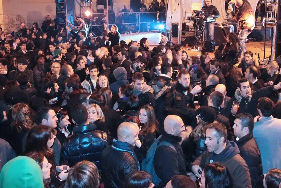 Capodanno a Cagliari (Foto d'archivio)