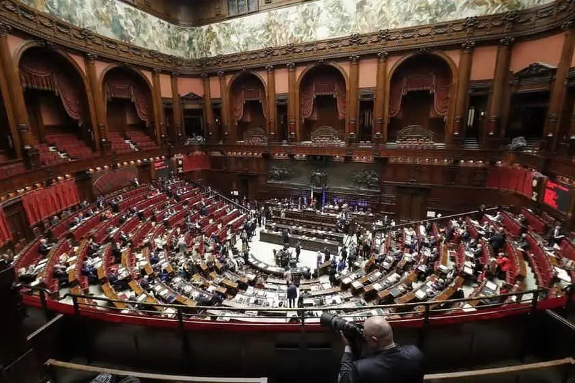 La Camera dei deputati (Archivio L'Unione Sarda)