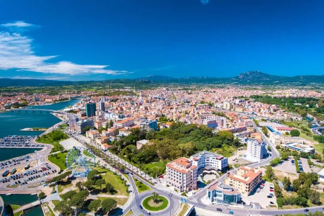 Olbia dall'alto