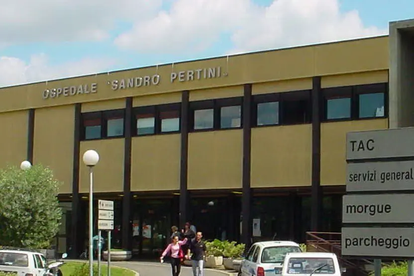 L'ospedale Sandro Pertini, a Roma
