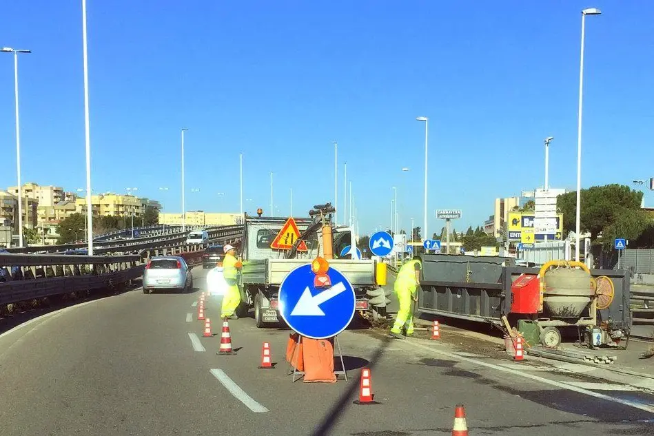 Lavori sull'Asse mediano