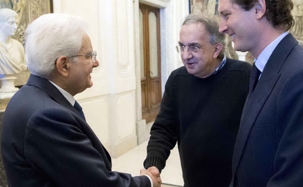 Con il presidente della Repubblica Mattarella