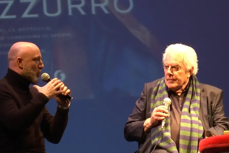 Leonardo Onida e Diego Cugia al Premio dell'anno scorso (foto ufficio stampa)