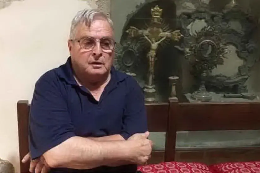 Don Vincenzo Fois (archivio L'Unione Sarda)
