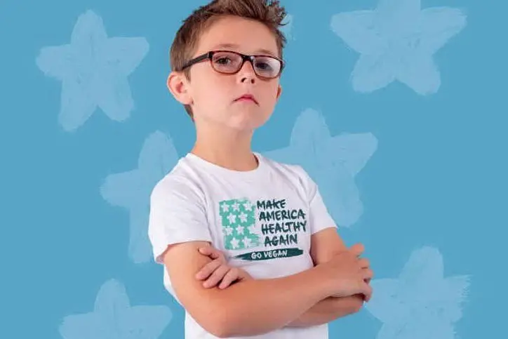 Il piccolo Evan nei messaggi pubblicitari diffusi in Usa (foto da Google)