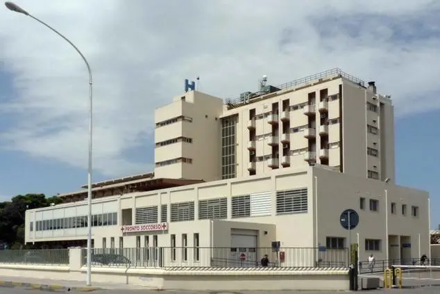 L'ospedale Marino di Cagliari (Archivio L'Unione Sarda)