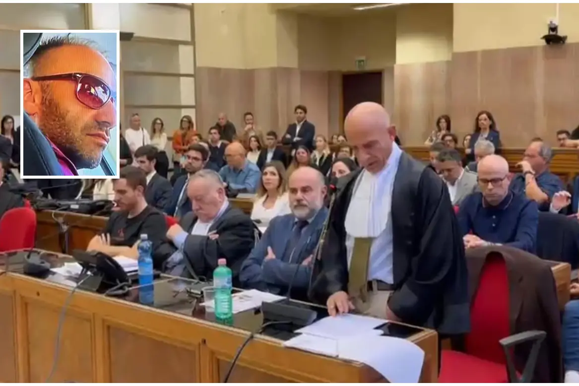 Il processo, nel riquadro Igor Sollai