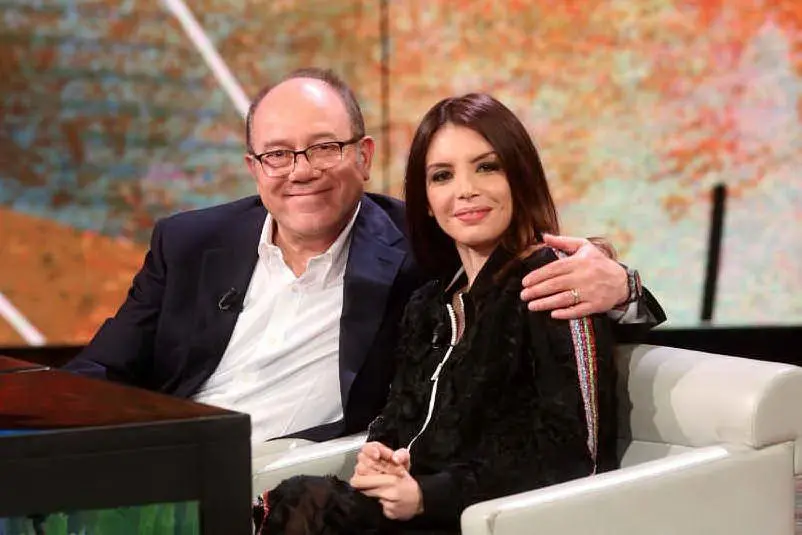 Carlo Verdone con Ilenia Pastorelli