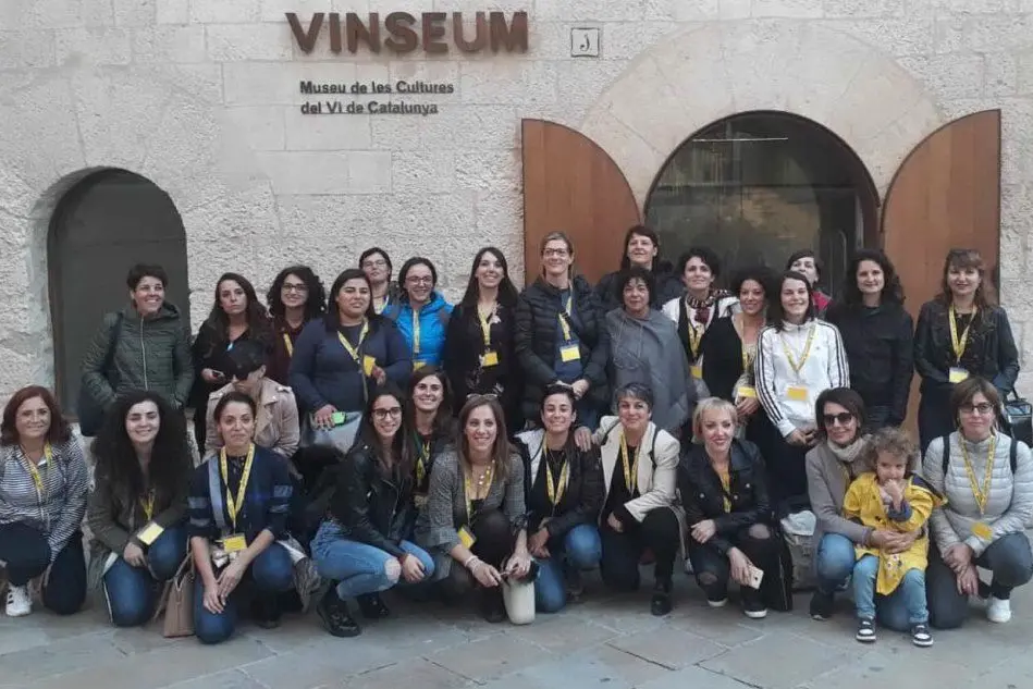 Le imprenditrici sarde in Catalogna (foto ufficio stampa Coldiretti)