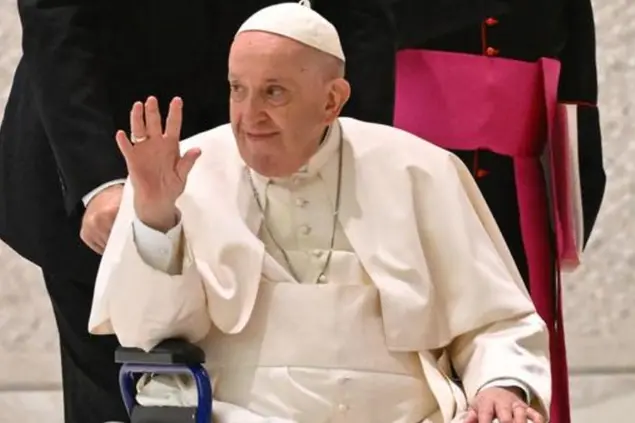 Papa Francesco (foto Ansa)