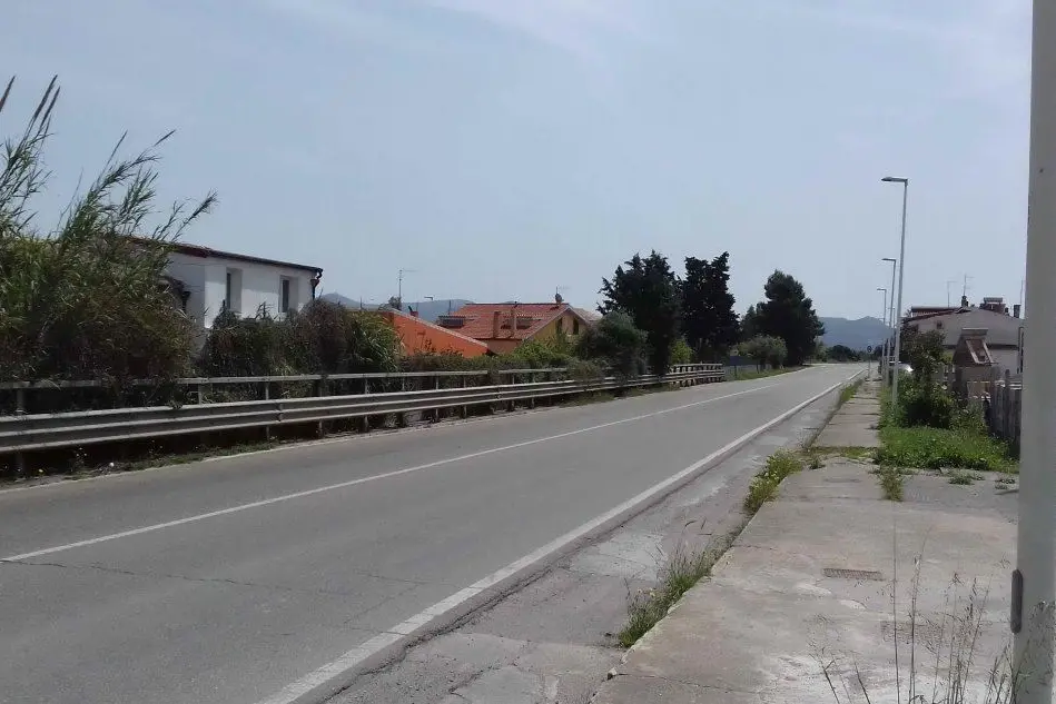 Una parte del rione Sirai (foto Scano)