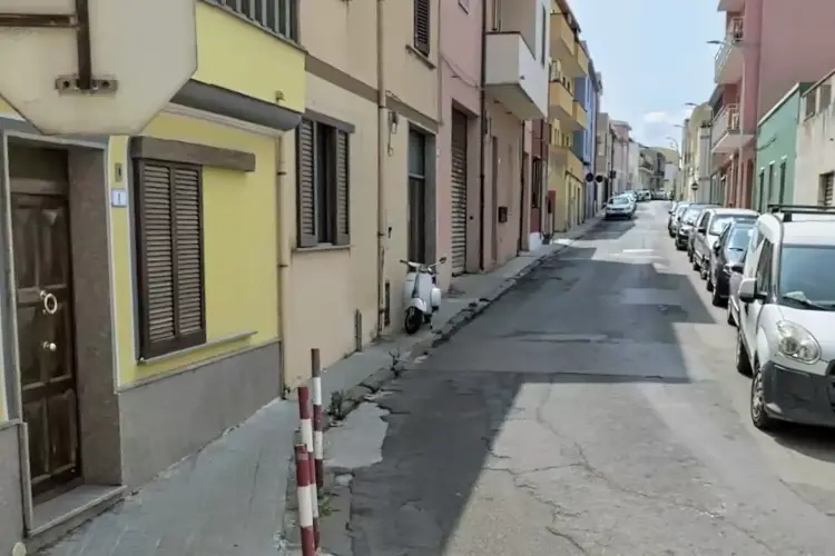 Porto Torres, uomo trovato morto in casa (foto Pala)